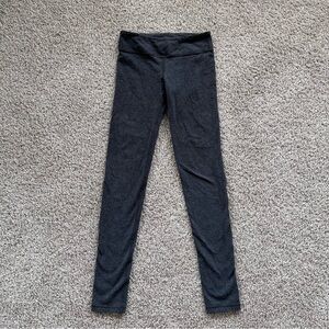 Ivivva Charcoal Gray Girls Leggings size 10